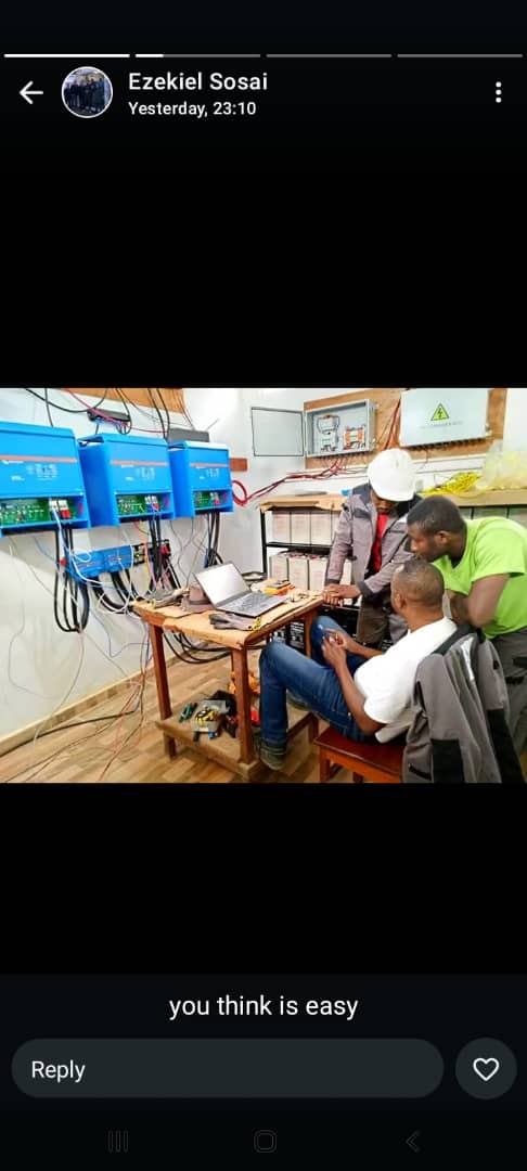 Control room for mini-grid system